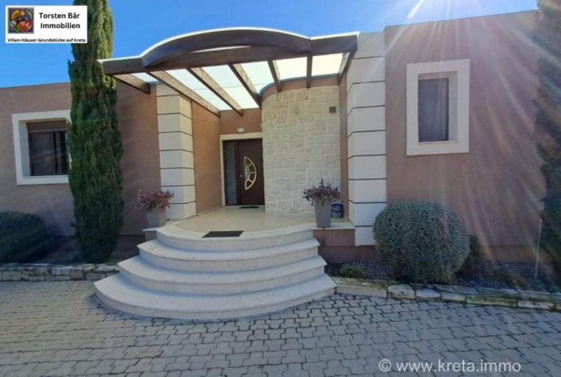 Kalives Kreta, Kalives - freistehende Villa mit Meer- und Bergblick Haus kaufen